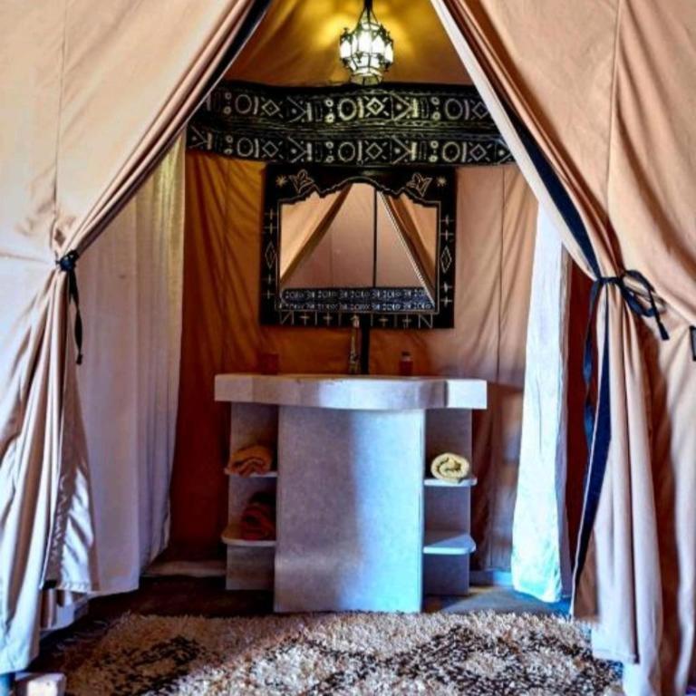 Hotel Blue Sky Luxury Camp Merzouga Exteriér fotografie